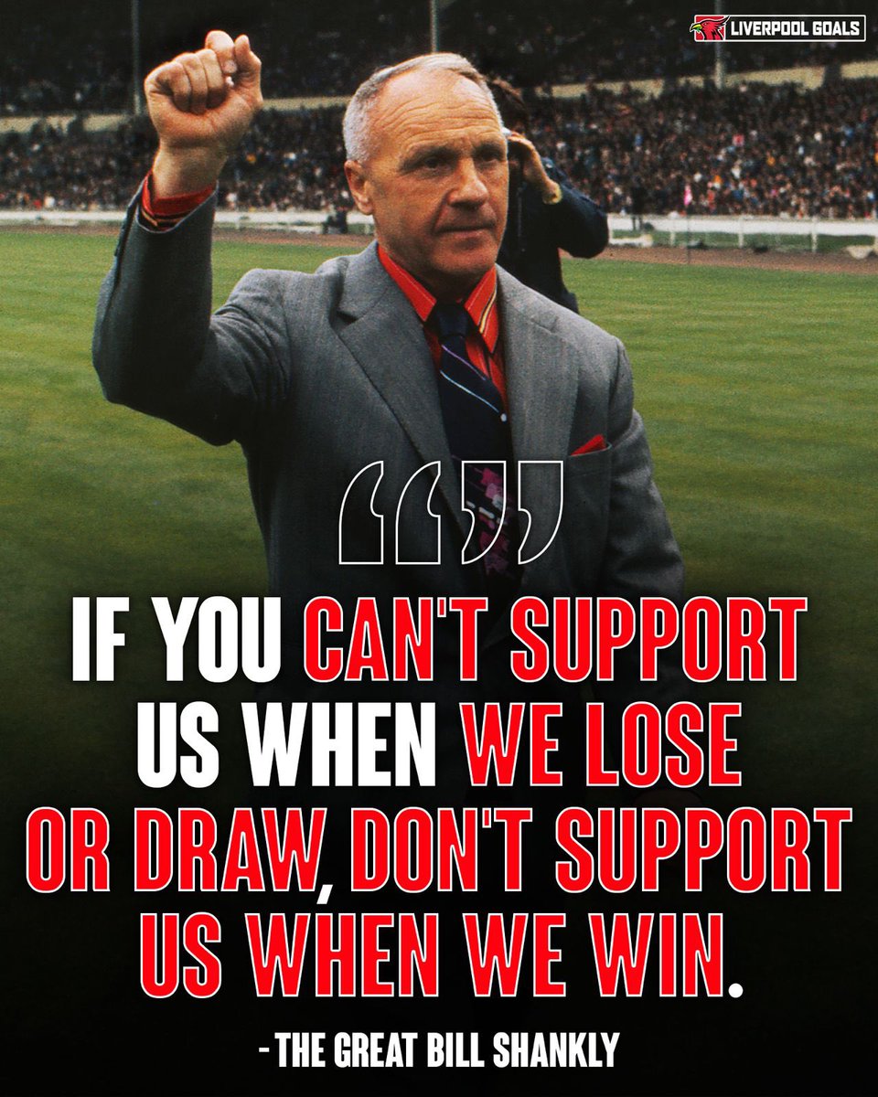 To all those Liverpool fans trying  to pile on hate and misery on the team