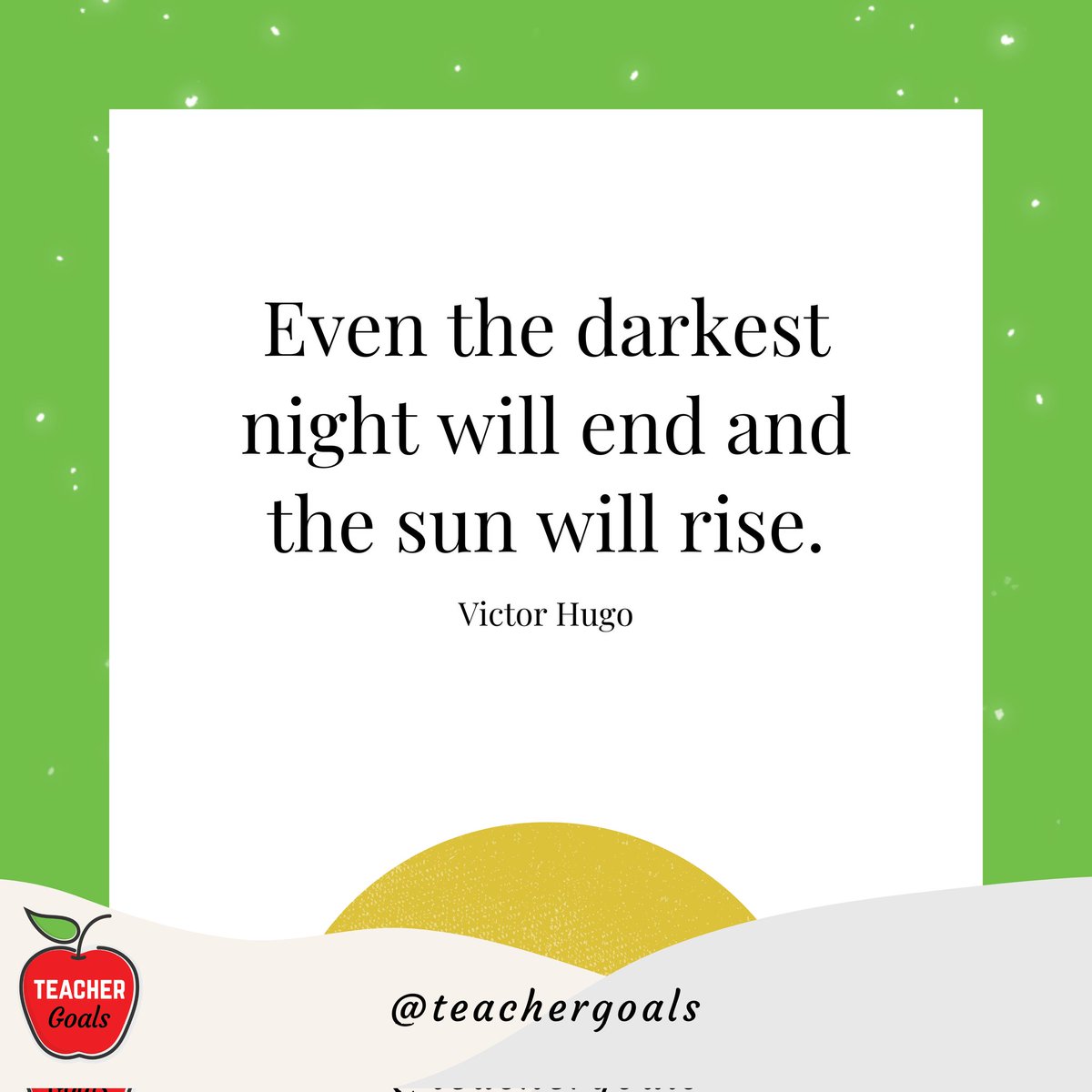 Powerful. 🧡
🌐 teachergoals.com