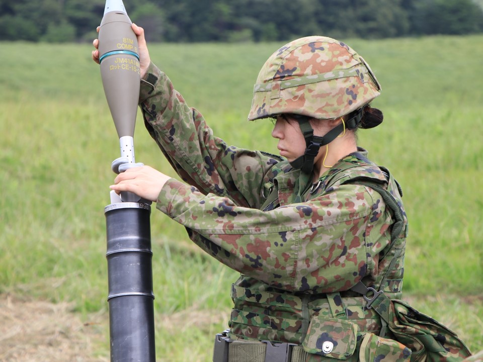 第5次射撃野営(81mm迫撃砲競技会)】 第17普通科連隊は大矢野原