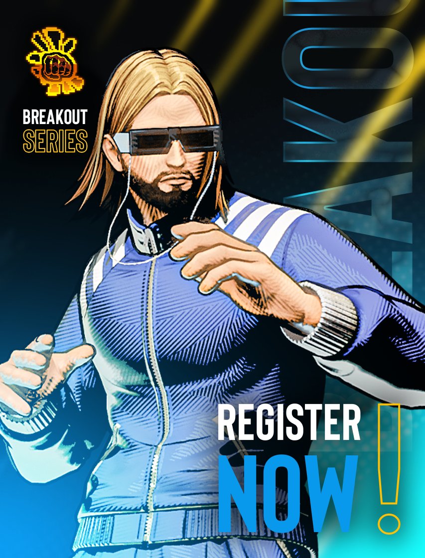 💫 Registration for Breakout Series: City Of The Wolves Week 19 is open! 

$50 Starting Prize Pool (Supported by <a href="/SNKPofficial/">SNK GLOBAL</a>) + <a href="/matcherino/">Matcherino</a>   

Open to US / Canada

NO ENTRY FEE

Enter the Arena ~
🗓️ Date: Every Monday at 8pm EST
🖋️ Sign Up: start.gg/BreakoutCOTW