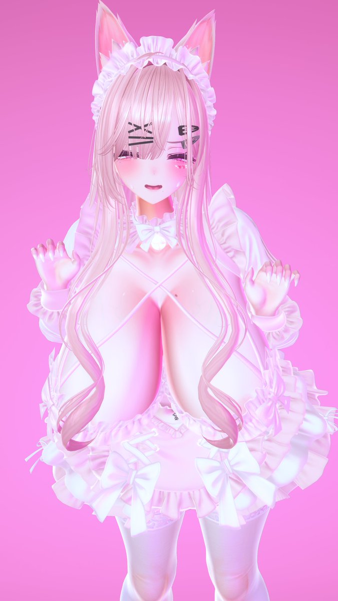 にゃ、にゃぁ～ん……///

#VRChat
#EdgeMode_VR