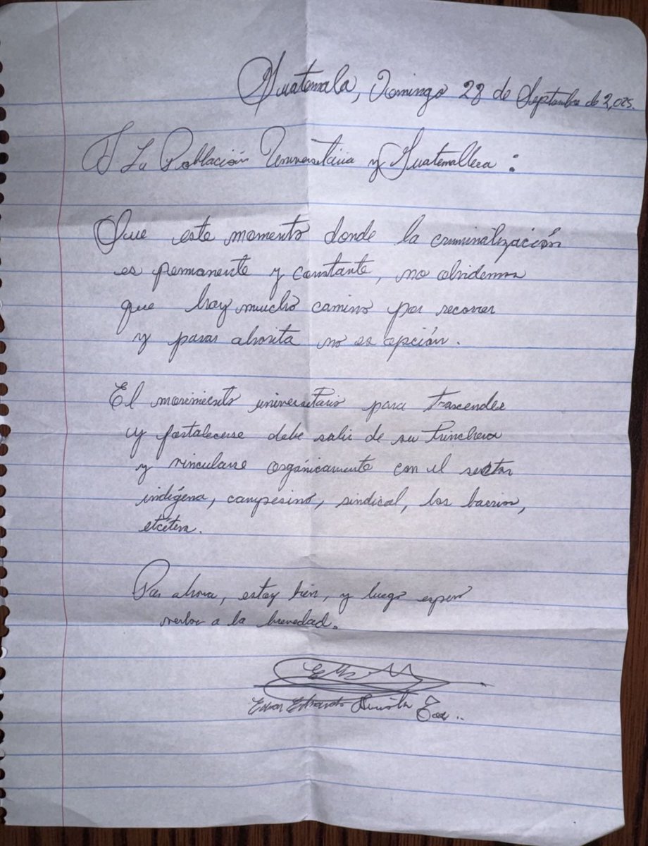 Colectivo Estudiantil Universitario - USAC tweet media