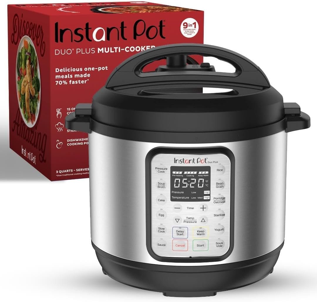 gadget74824's tweet image. Instant Pot Duo Plus 9-in-1 Multicooker, Pressure for $89.99

sovrn.co/ec1ycpv

#Multicooker