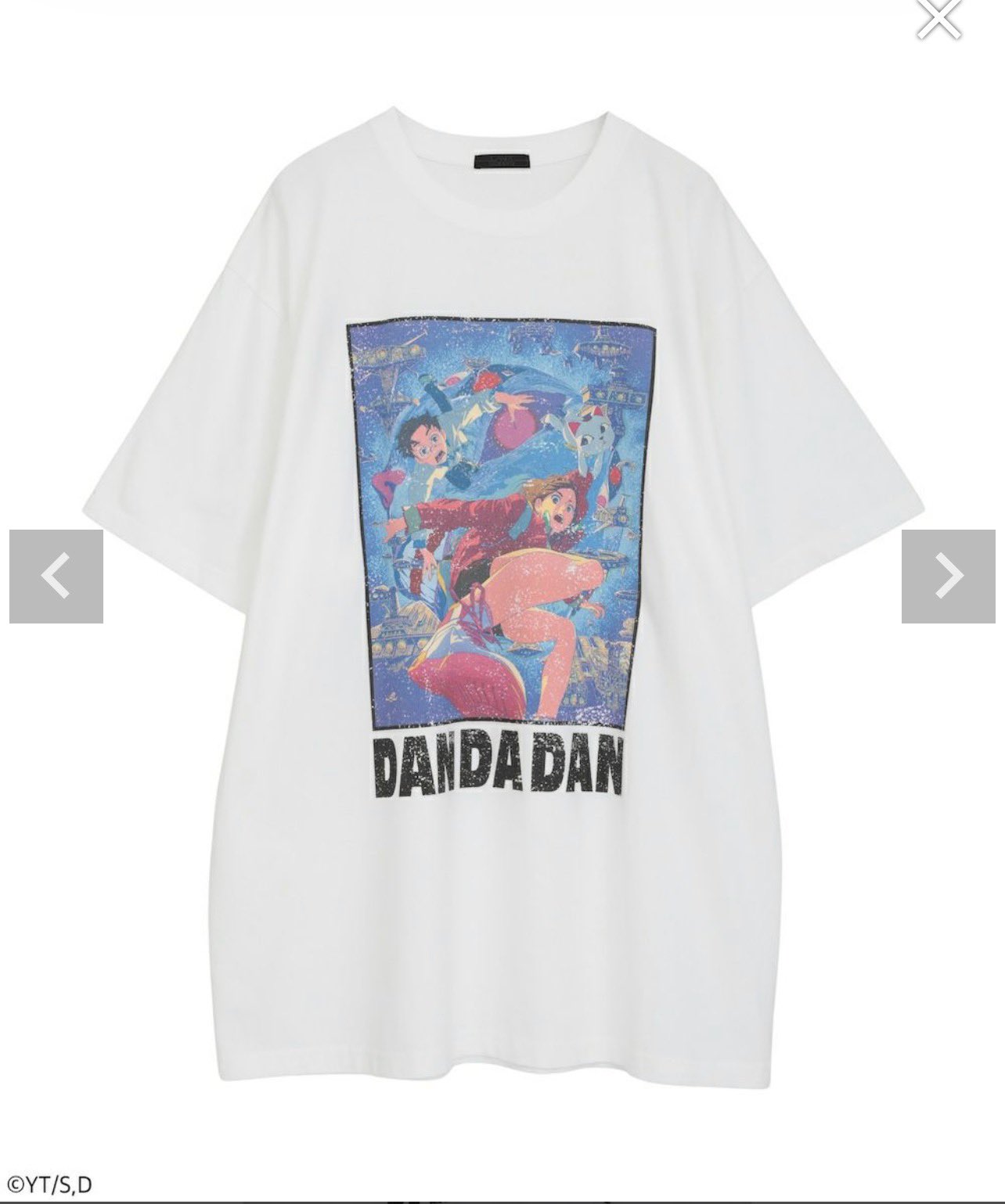 ダンダダン　マンガダイブTシャツ Mサイズ ダンダダン マンガダイブTシャツ Mサイズ