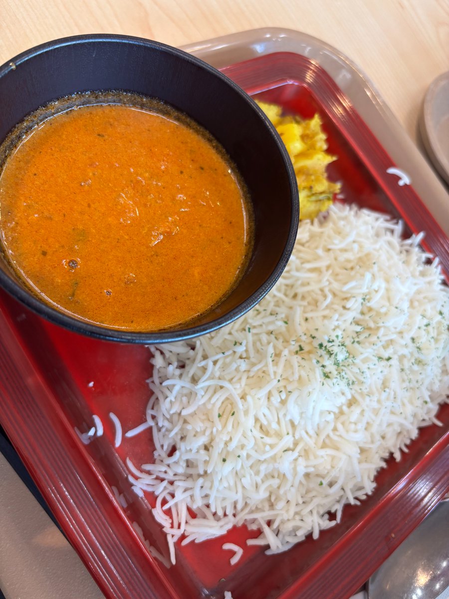 TMS_Lab's tweet image. おはようございます。今日の東京は曇＆晴🌞

夢見が悪かったので、
朝からカレーをぶち込もうと思います🍛
今週もよろしくお願いします💛

#企業公式が毎朝地元の天気を言い合う