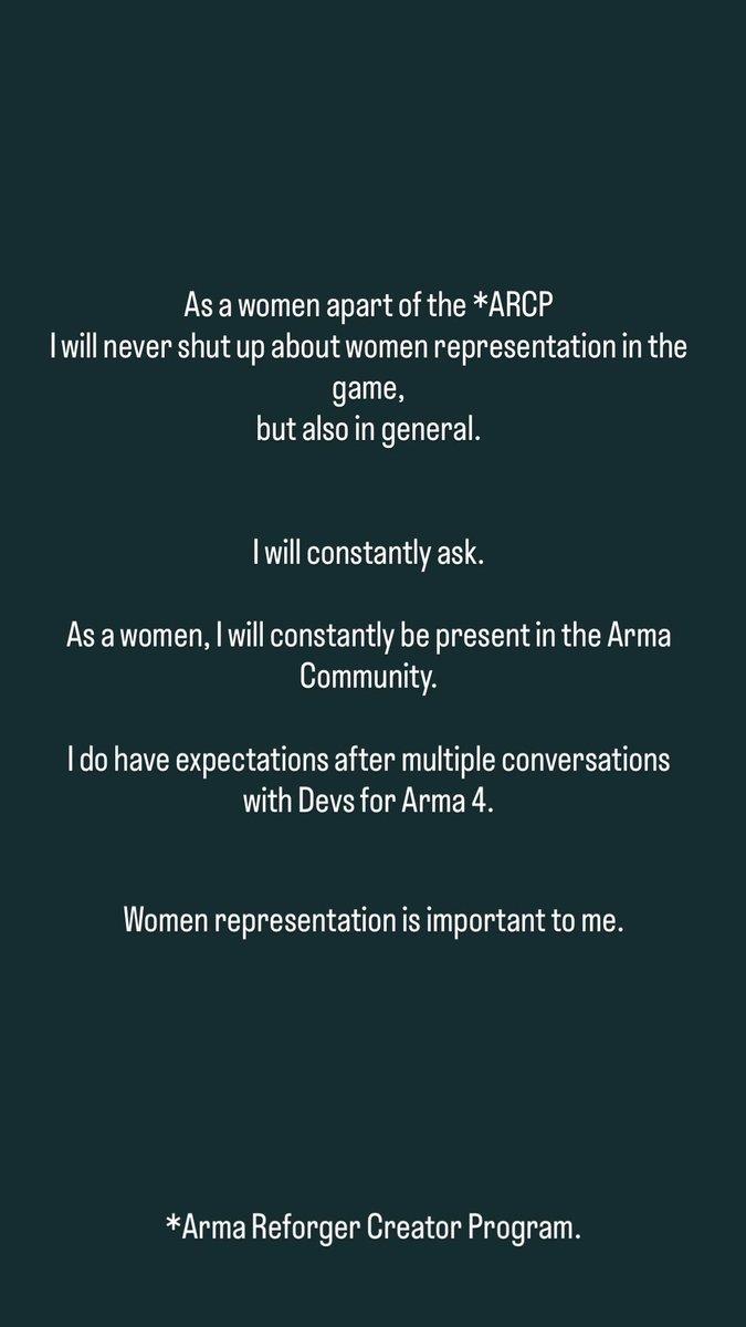 _Meg_Lemon_'s tweet image. Hot take to some…..

#ArmaReforger