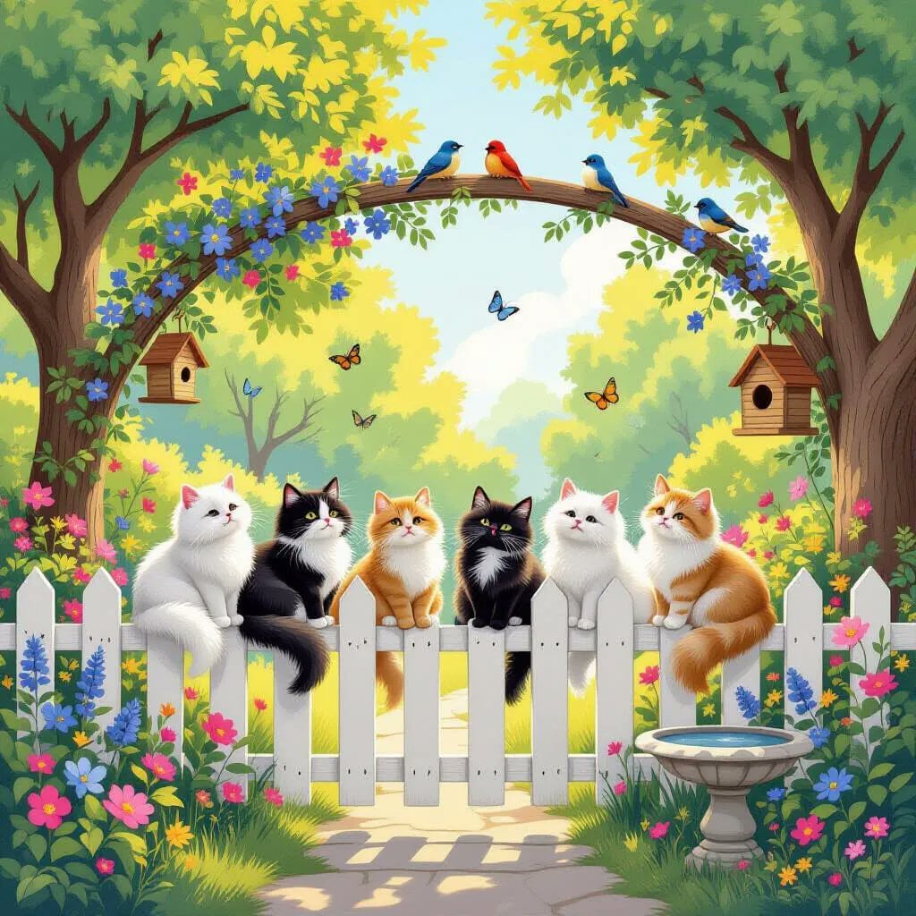 Purfect White Picket Fence Still !