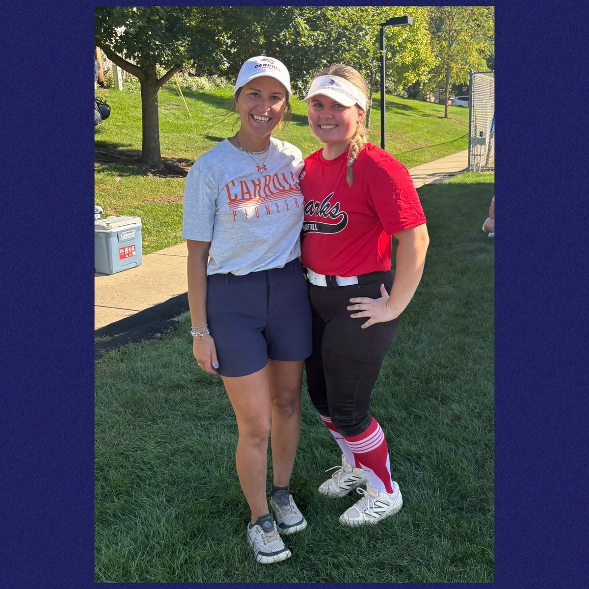 Had an awesome day at the Carroll University Prospect Camp! Big thanks to <a href="/Coach_E_Hess/">Ericka</a>, the coaching staff, and the team for all the great instruction. Excited to come back &amp; catch a few games! #Uncommitted #SoftballRecruit #2026Grad <a href="/NCSACoachDaily/">Jess Daily</a> <a href="/Piosoftball/">Carroll University Softball</a> <a href="/chicago_mt/">Sparks Gold 18u Treccani</a>