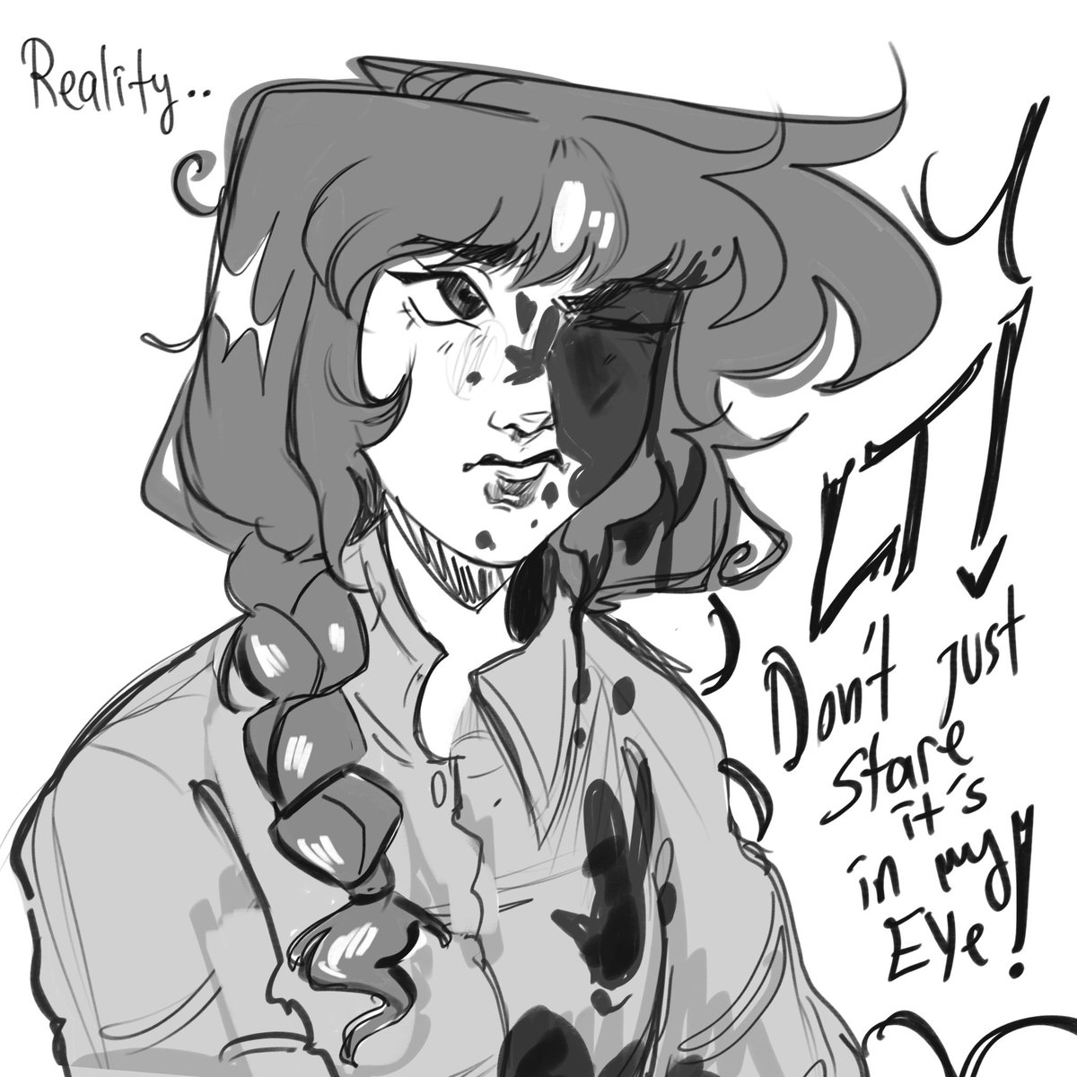 fluffizer's tweet image. [Oc x Canon] Everything she does turns beautiful..