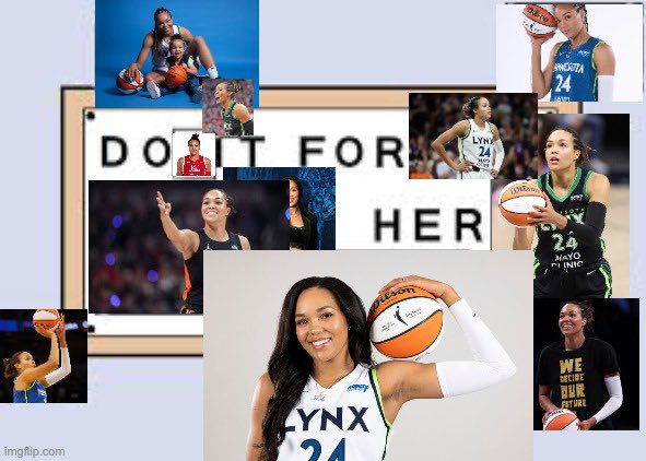 Do it for her #lynx #wnba #napheesacollier