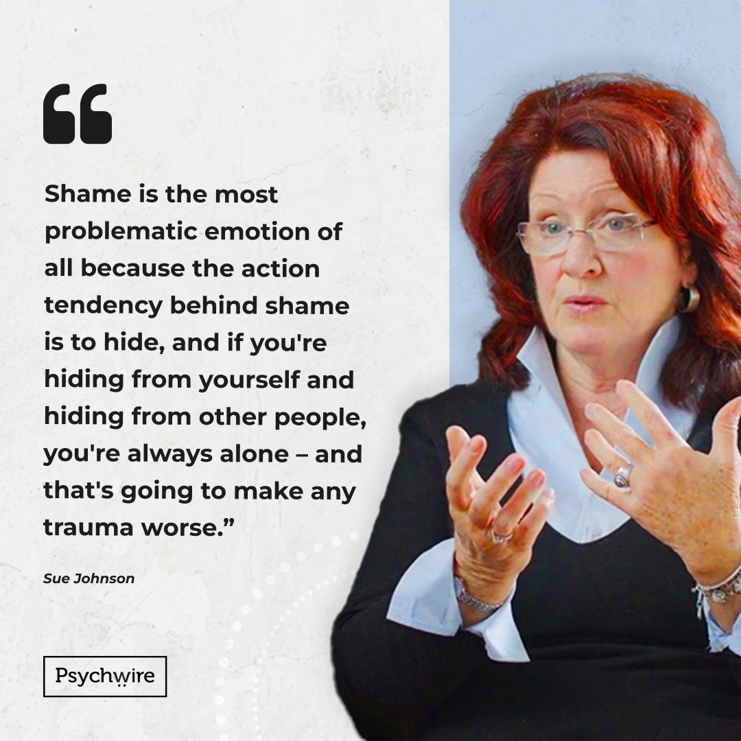 Psychwire's tweet image. Sue Johnson, the originator of Emotionally Focused Therapy, explains the healing power of emotional connection for individuals, couples and families struggling with anxiety, depression, relationship problems and more.

psychwire.com/free-resources…