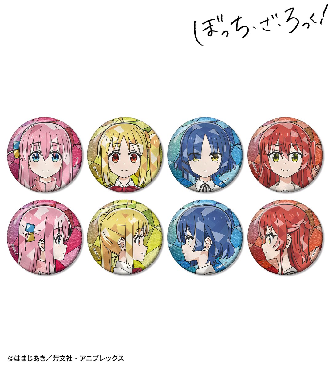 アニON 缶バッチ　真昼 アニON 缶バッチ真昼