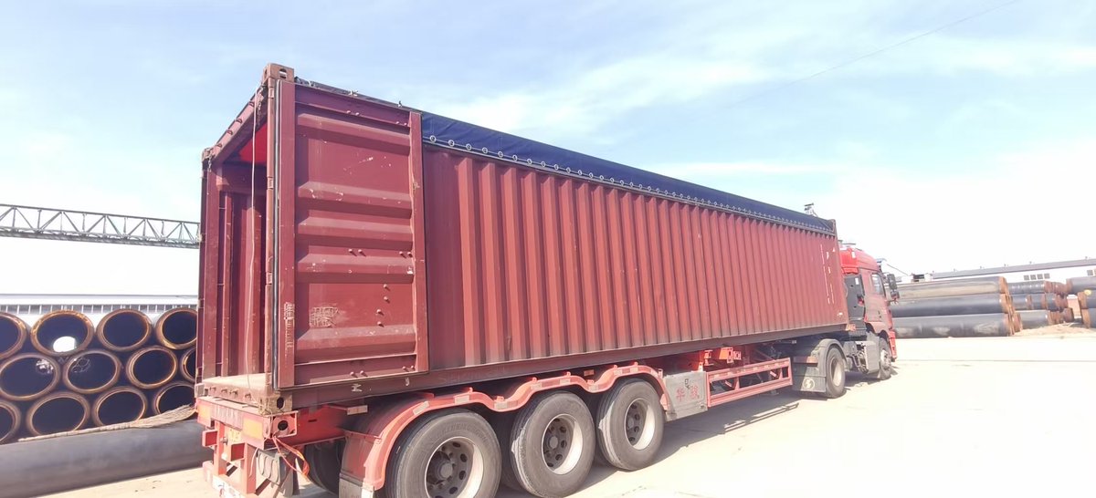 BotopSteel's tweet image. Shipment of API 5L Grade B Seamless Steel Pipes with DIN 30670 3LPE Coating in Open-Top Container💯
If you want to know more information, you can contact us:
📩 sales@botopsteelpipes.com
☎ Whatsapp:008613463768992
🌐 botopsteelpipes.com
#api5l #api5lgradeb #api5lgrb