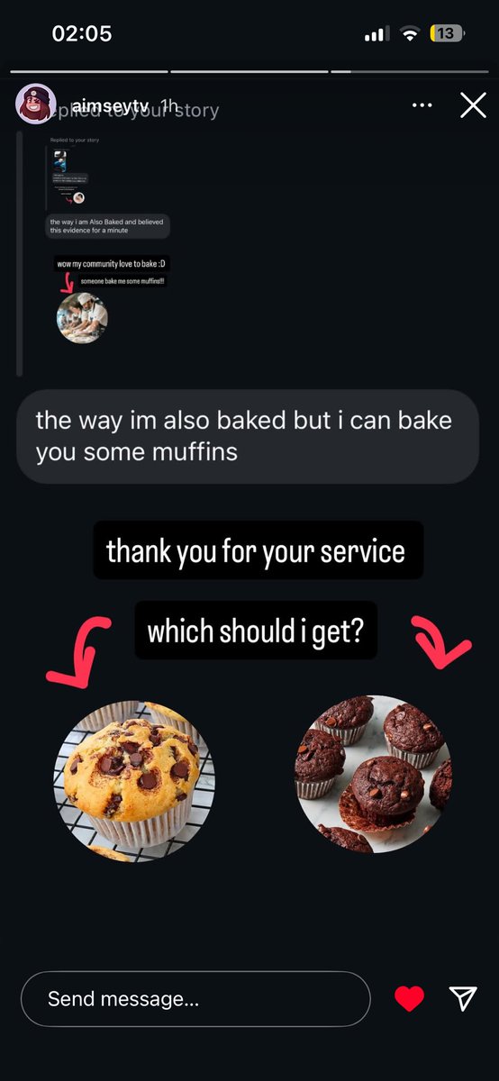 accidentally started a trend on aimseys story erm...