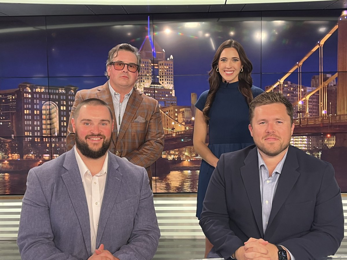 Josh Rowntree (@jrown32) on Twitter photo We have a great <a href="/WPXIFinalWord/">The Final Word</a> tonight after SNF and the local news!
Steelers, Pirates, Penguins and college football talk. We have a great <a href="/WPXIFinalWord/">The Final Word</a> tonight after SNF and the local news!
Steelers, Pirates, Penguins and college football talk.