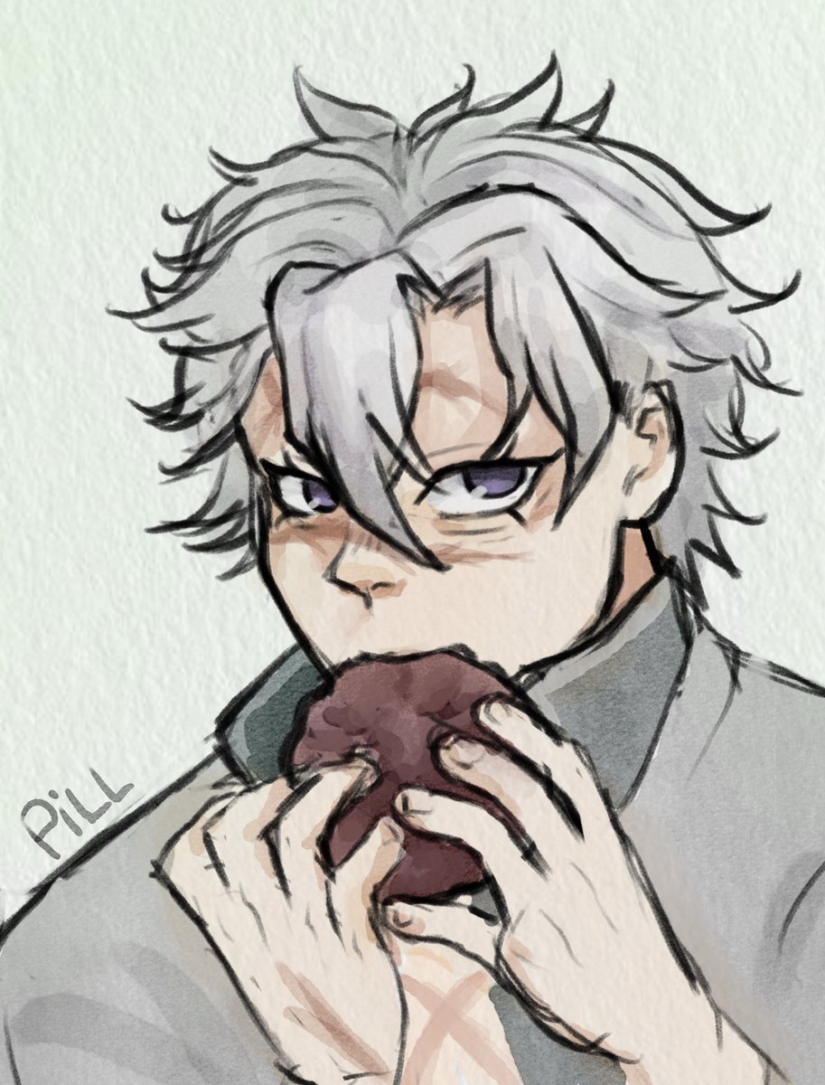 Pillkawa's tweet photo. Digital watercoloring?🤔 #sanemishinazugawa #DemonSlayer https://t.co/szIprUVeur