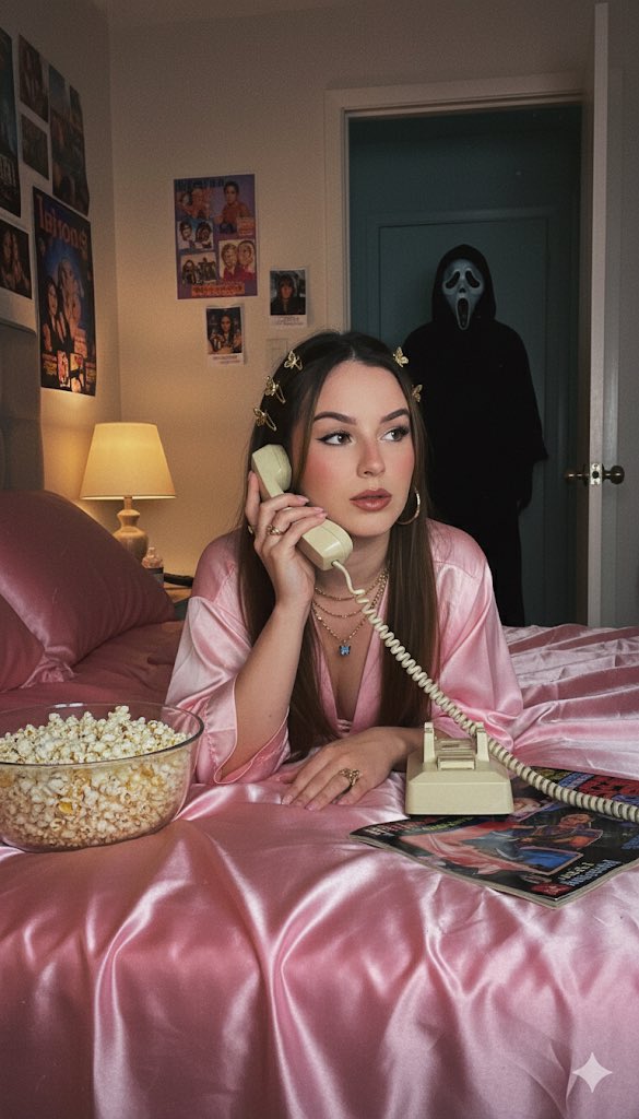 GoddesFalak's tweet photo. 🩷 Wrong Number, Baby?
I was waiting for your call…
But now he’s watching me instead.
Tell me… should I hang up or keep playing with danger?
Tonight, your sweet voice might save me or drive me wild.
👀📞💋
@realloyalfans
#MissFalak #CallMeNow #SeductiveDanger #GhostLover #FetishFantasy #SilkySins #VintageVixen #LateNightDesires #GlamourAndFear #PopcornAndLust #fyp #realloyalfans