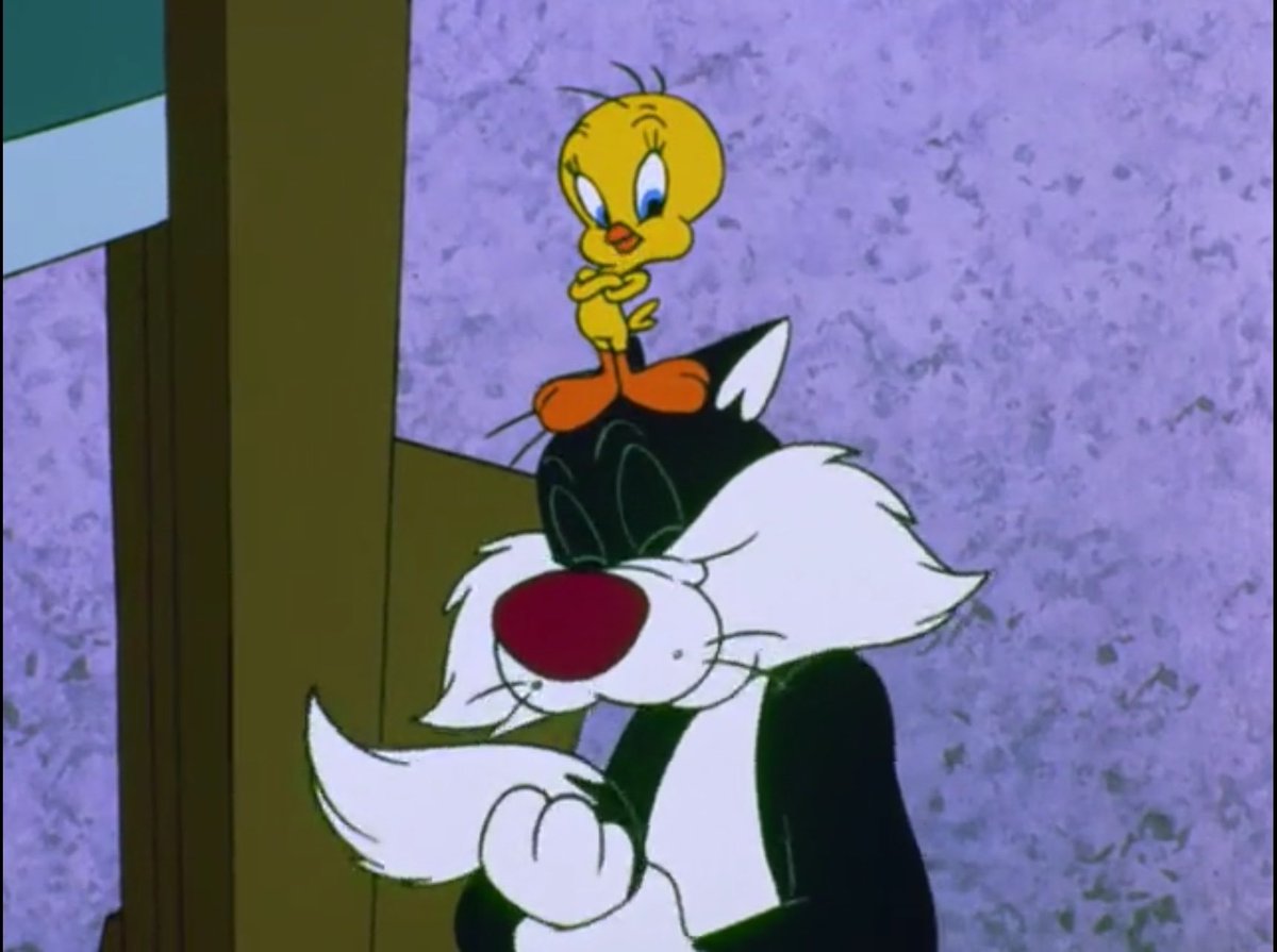 ALaunchie's tweet photo. Sylvester's Happy Tail! 📖✨
Pun aside, I hope there will be a reboot of this beloved show. My idea would be a slice-of-life, mystery genre starring Sylvester. It'll be aimed at adults, but still make each character lovable and fun-to-watch for anyone else.
#TSATM https://t.co/lH8PFNTevQ
