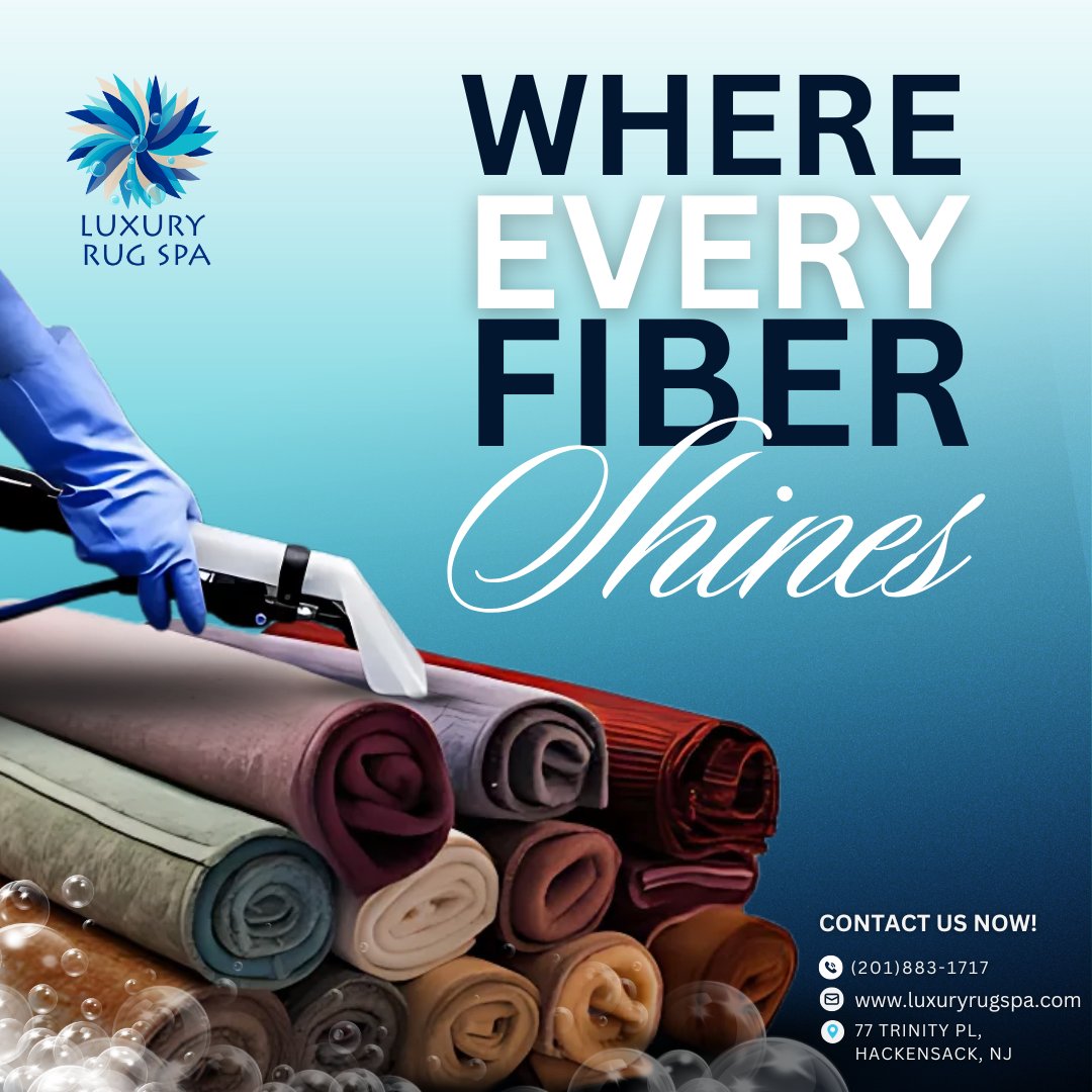 SpaRug80925's tweet photo. 🧼✨ Where every fiber shines.
At Luxury Rug Spa, we restore the beauty of your rugs with deep cleaning and expert care.
📍 Hackensack, NJ
📞 (201) 883-1717
🌐 https://t.co/QXfdAGQ02N
#LuxuryRugSpa #RugCleaning #SpotlessResults #ShineEveryTime https://t.co/xRBNeT8HdE