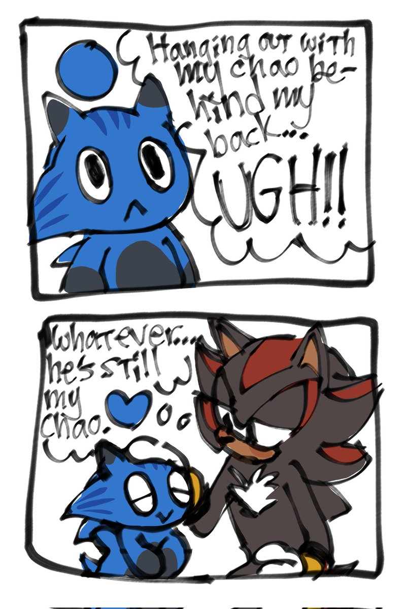 heehaw #ShadowTheHedgehog #sth #SonicTheHedgehog #chao