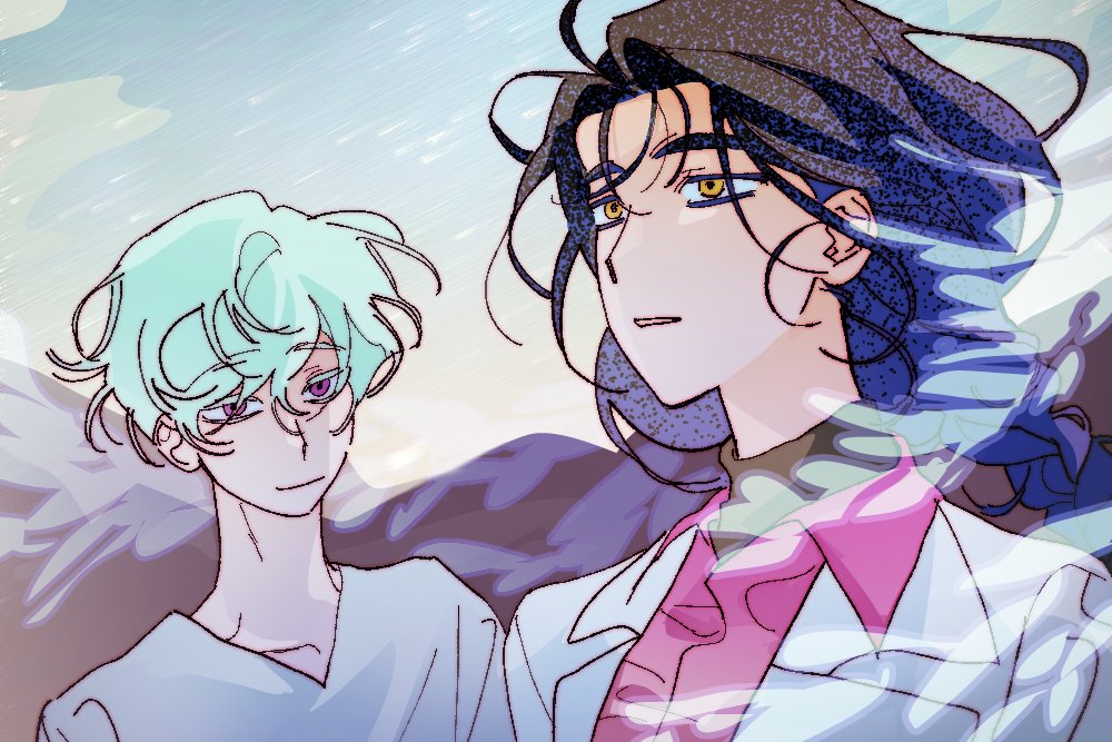 졸업작품으로 이 두 캐릭터가 나오는 SF를 준비하고 있습니다👾
천천히 소식 가져오겠습니다...///