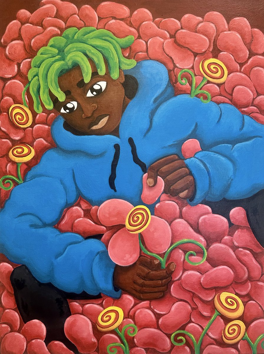 “Loves Me Not” 🥀
Acrylic on Canvas