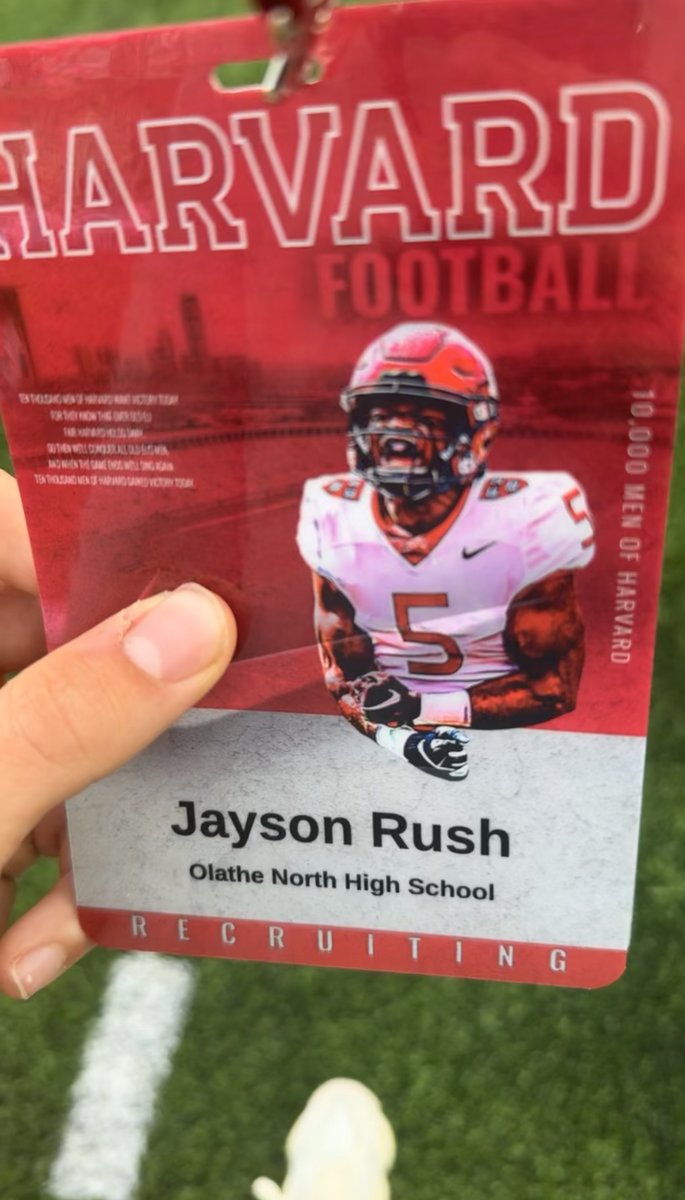 Thank you to <a href="/HarvardFootball/">Harvard Football</a> for having me out for a game day visit. Enjoyed the game and the atmosphere. Great experience over all!

<a href="/coach_craw/">Ryan Crawford</a> 
<a href="/skwilliamsjr/">Steve Williams</a> 
<a href="/CoachJacobsD/">Drew Jacobs</a> 
<a href="/Ryan_Kalukin/">Ryan Kalukin</a>