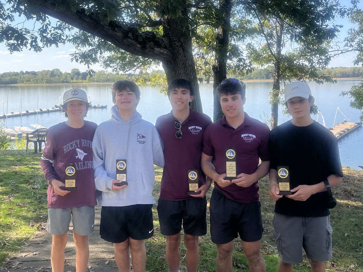 🏆 Rocky River varsity sailors took 1st place overall at the Great Lake Qualifier in Columbus, Ohio, earning their spot at the Chicago regatta on October 25-26! Let’s go, Pirates! <a href="/RrCitySchools/">Rocky River City Schools</a> <a href="/rrboosters/">Rocky River Boosters</a> #piratesmakelegends