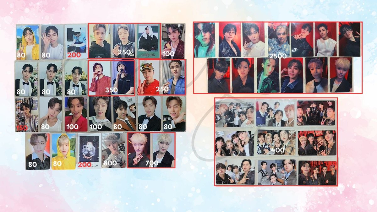 _lost_diamond's tweet photo. WTS LFB SEVENTEEN PCS

- WHITE prices = TINGI
- RED prices = 1:1
- RED boxes = SET

4+ pcs bought = +FREE pc
3+ pcs bought = can give further discounts
dm/reply for inquiries

🏷️ svt album carat land pob weverse kit japan ot13 vcu hhu pfu scoups jeonghan mingyu wonwoo vernon dino https://t.co/aVr5zgzDVs