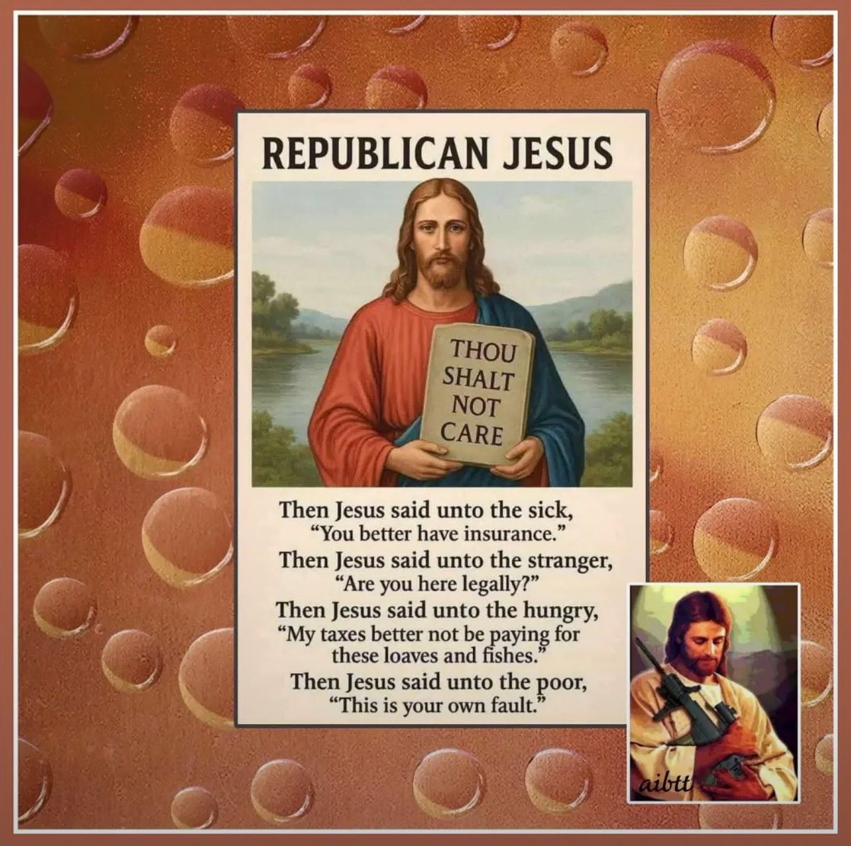 xselvedge's tweet photo. @atensnut Because your church is better? https://t.co/GBYZACCC1o