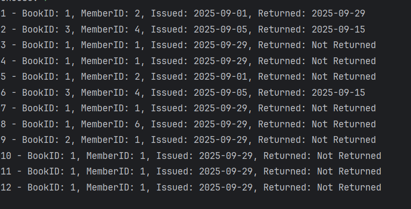 MayankSang253's tweet image. 🚀 Day 24 Java Full Stack    
JDBC  Library Management System  
-CRUD ops    
-DB connect &amp;amp; app logic  
 Link: github.com/guru340/Librar…
#Java #JDBC #MySQL #LibraryManagementSystem #BackendDevelopment #FullStackDeveloper #100DaysOfCode