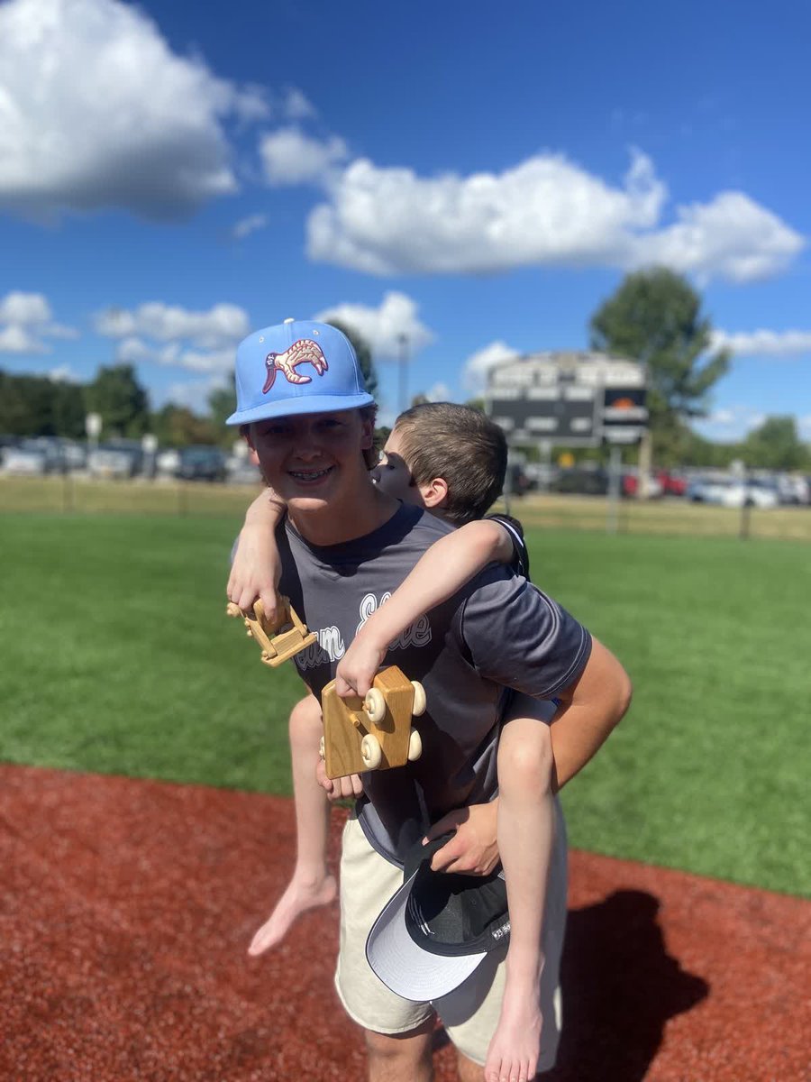 Got to assist Bobby in today’s special needs baseball game