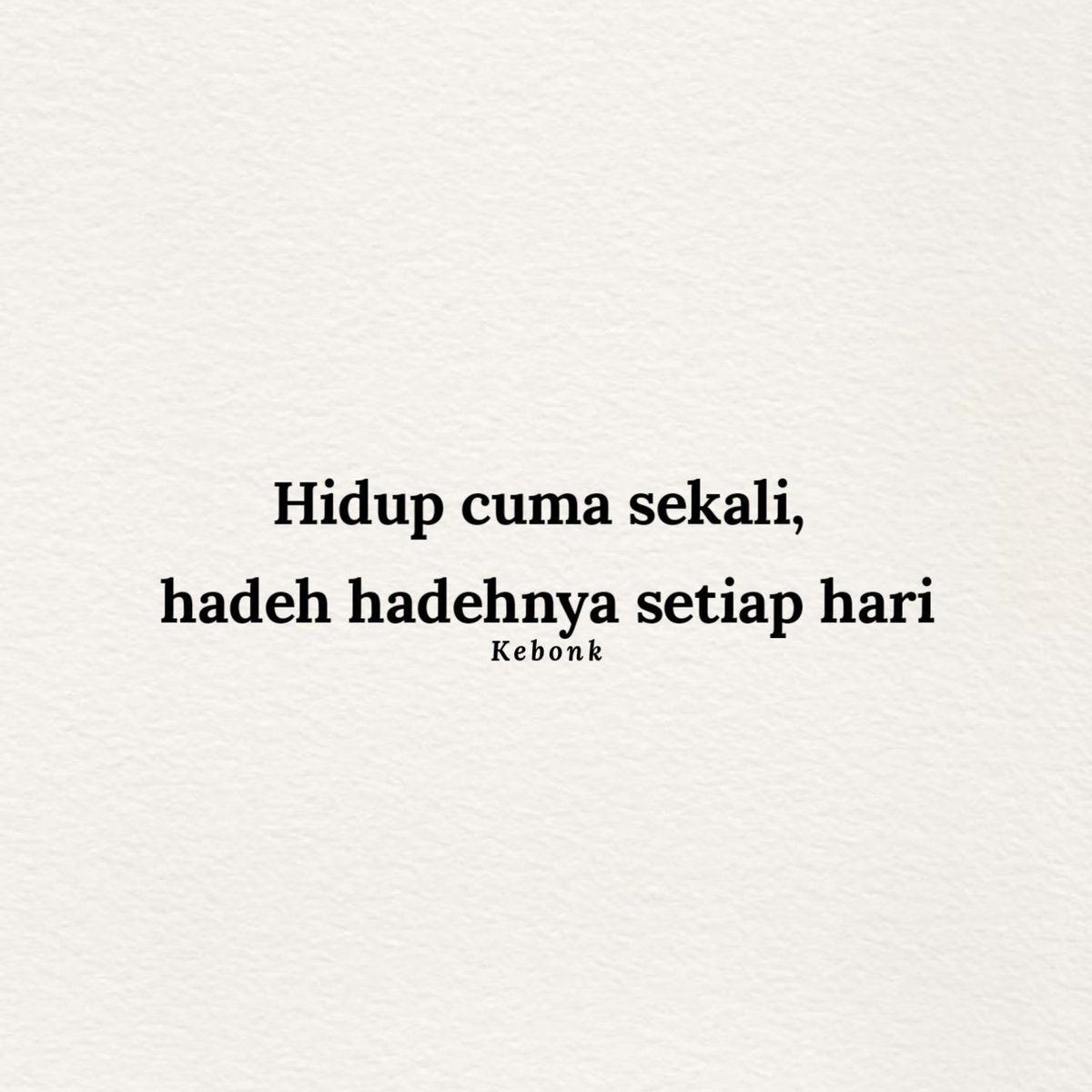 Keluh Kesah (@xkeresahan) on Twitter photo 