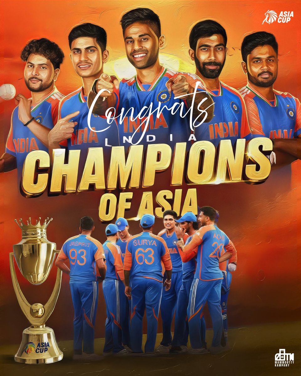 Congratulations Team India!  <a href="/BCCI/">BCCI</a>