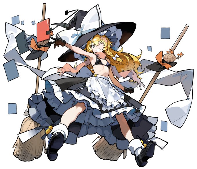 本日の一枚 536枚目 #本日の一枚 #東方 #霧雨魔理沙
艶服魔理沙箒キャノン色付き😊
長距離マスタースパーク砲起動シークエンス 