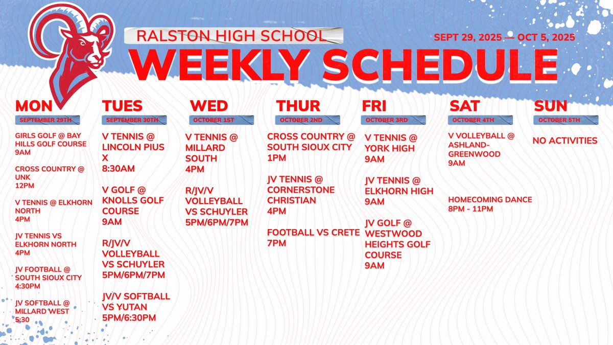 Ralston High School (@ralstonhs) on Twitter photo 