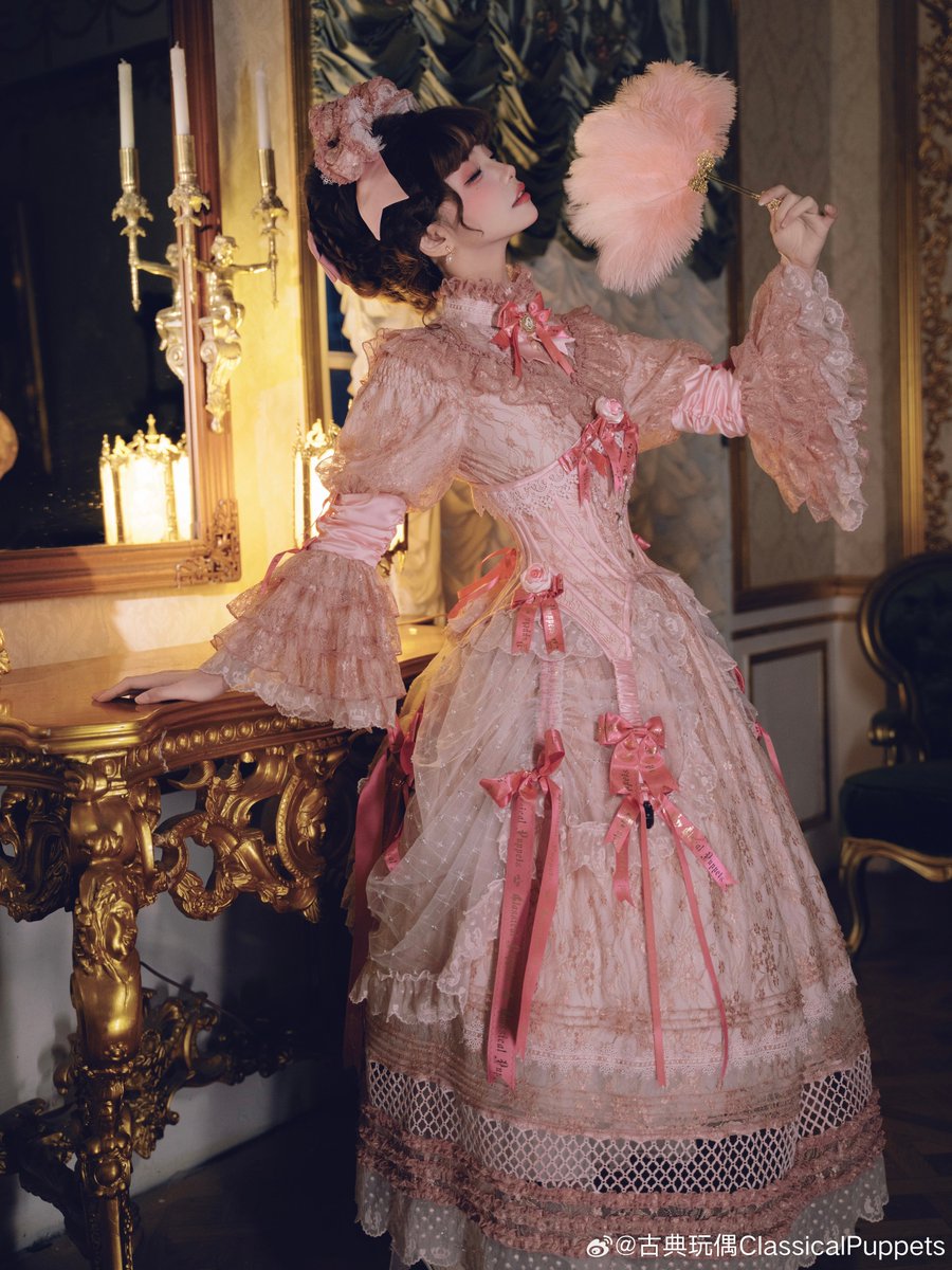 L'EST ROSE 重ね着風 姫ロリ y2k coquette 00s ファッションって面白い