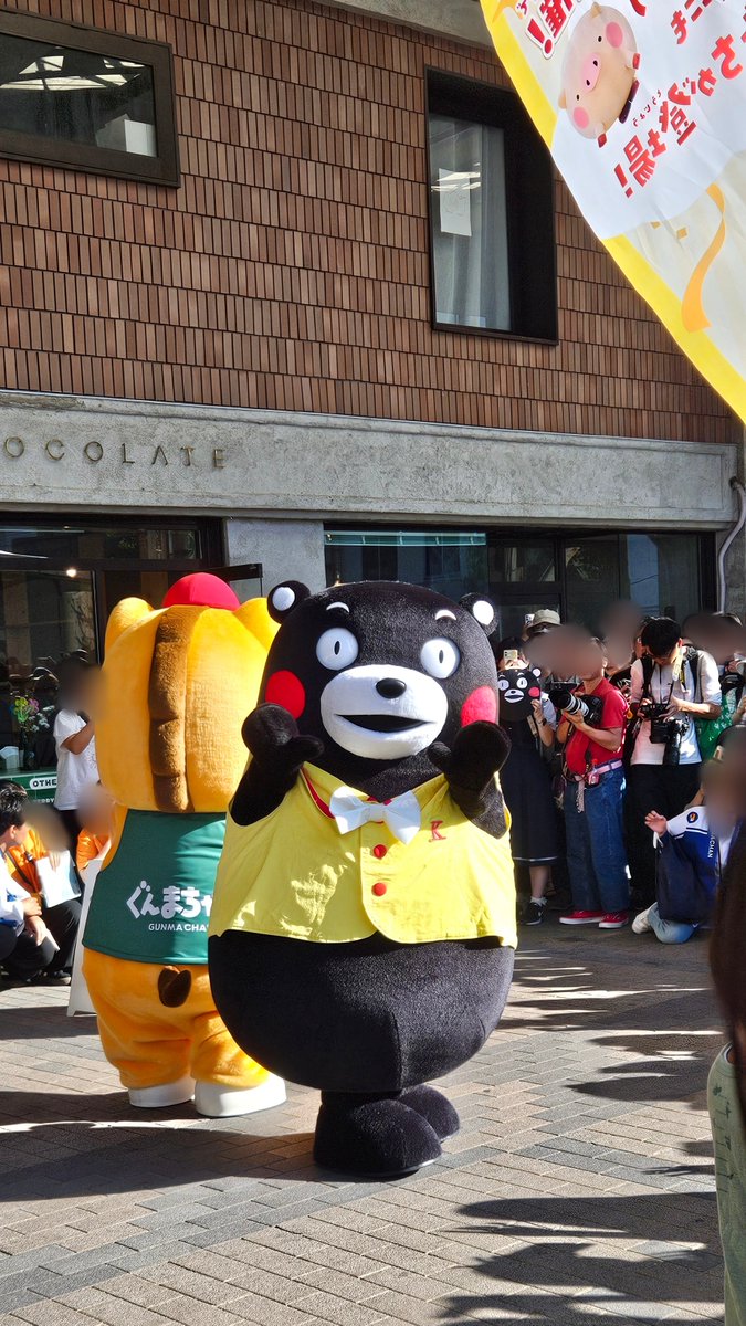 くまモンになりました くまモンになりました くまモンのステージ見て泣きそうになった