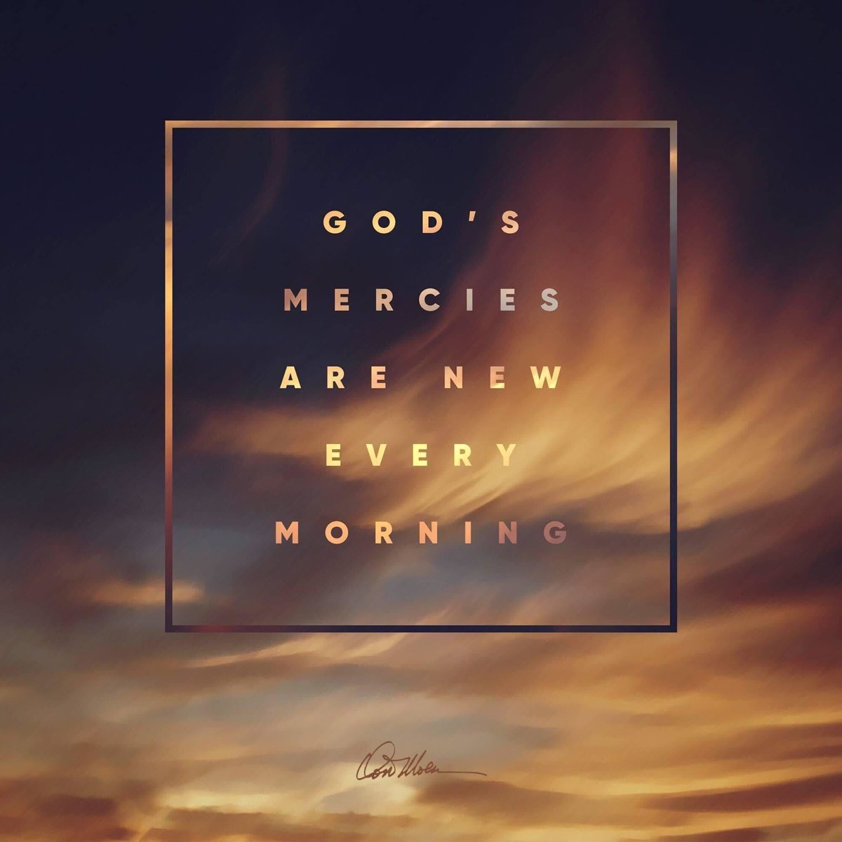 May this be a reminder for you all, to REST in the mercy of Christ 🌅

#rest #mercy #grace #faith #godisgood #jesuslovesyou #donmoen