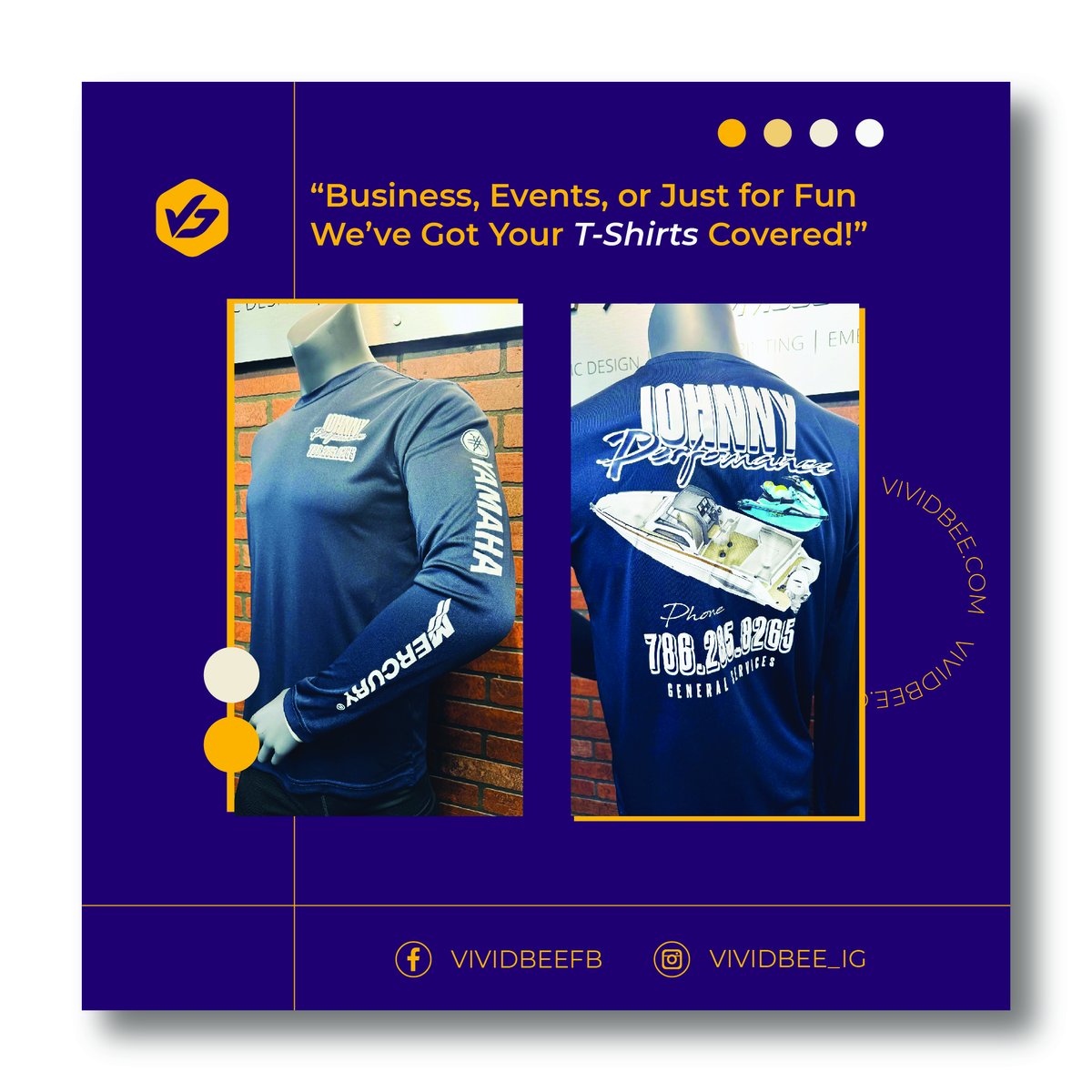 vividbee_x's tweet photo. Custom Printed T-Shirts for Your Business!

#VividBee #CustomTShirts #TShirtPrinting #WearYourBrand #BusinessShirts #EventTshirts #PrintedWithCare #CustomDesign #TShirtStyle #TeamShirts https://t.co/7CJXUinQ1c