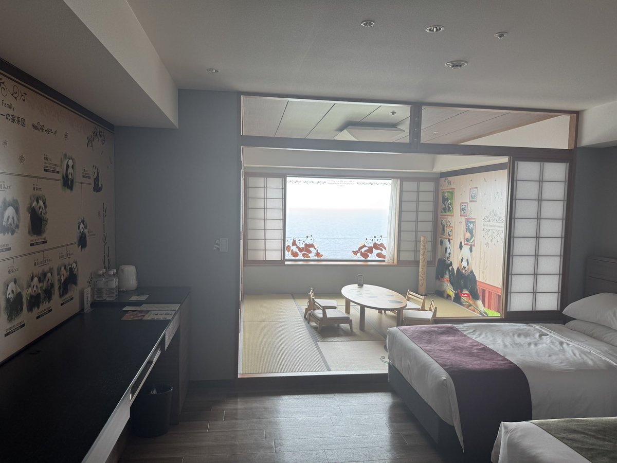 LearningfromMew's tweet image. 出張で和歌山〜🐼🐼

もうパンダいないし天気悪くて残念😢

でもいいホテルのいいWi-Fi使ったら高品質ユナイトが待ってると思うから頑張る🤛🤛