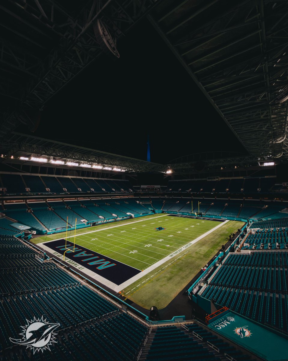 MiamiDolphins's tweet image. See you tomorrow @HardRockStadium 🏟️