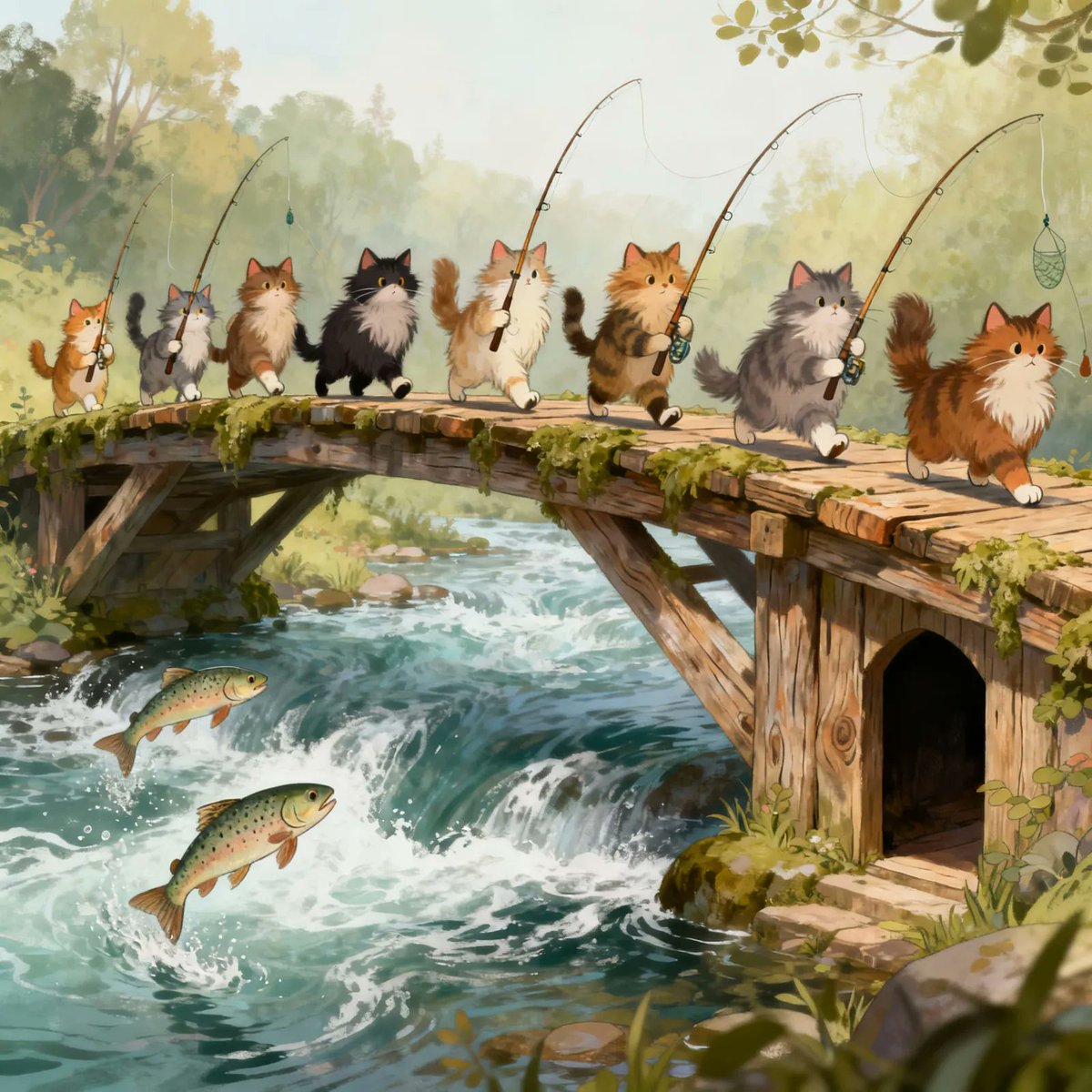 Purfect Fishing!