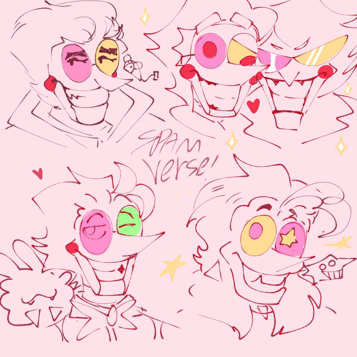 #spamverse i've been watching ep 1 on repeat. rocket is my favorite spamton yay