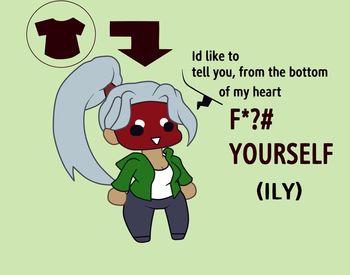 AriExistente's tweet image. I was bored, so I came up with a little &apos;activity&apos; where I&apos;ll dress A. in the outfit from the comment with the most likes (so original)
#oc