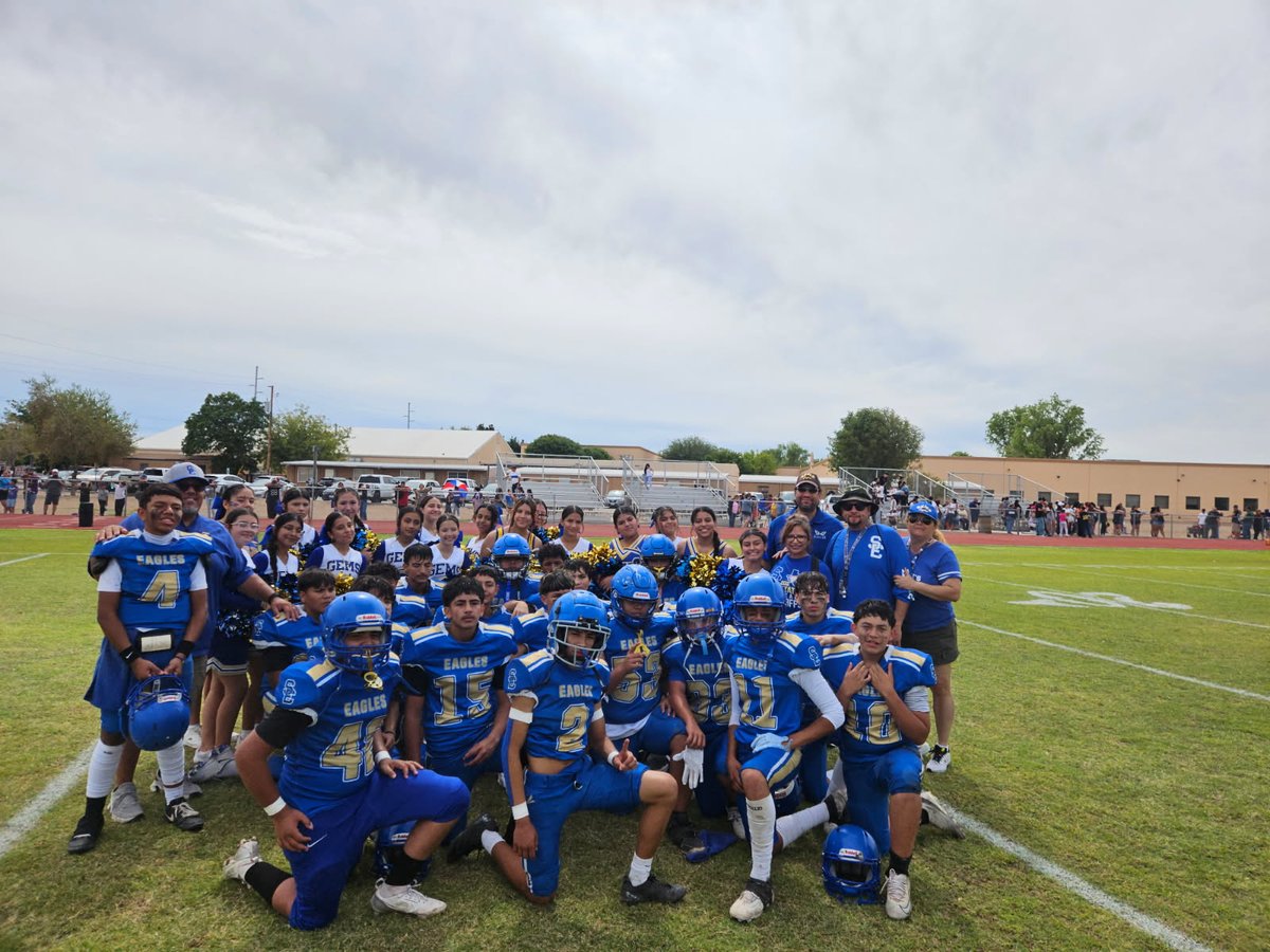 BrendaJ2006's tweet image. @SanElizarioISD @GEMS_MIDDLE #SanEliNation #GEMSPRIDE 

Congratulations to the GEMS football team for ending a successful season with a victory against Riverside.