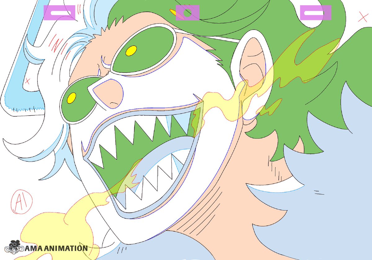 New Genga for #ONEPIECE1161 I publish tomorrow the colored versions, thank you for your support! 🥺

#今週のワンピ #アニメーター志望 #rkgk #indie_anime #アニワン