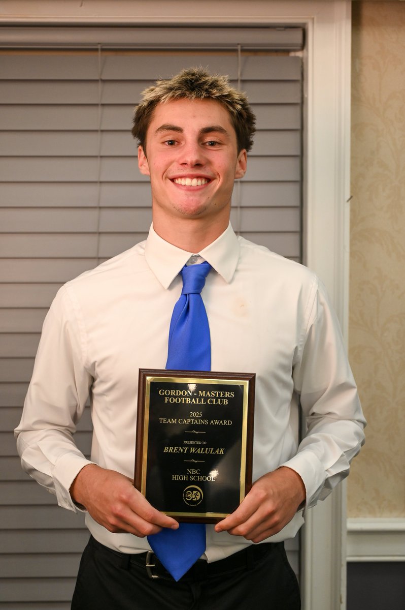 The Gordon-Masters Memorial Burlington County Football Club congratulates Brent Walulak of Northern Burlington High School on being named Captain for the 2025 Team. #BrentWalulak #NorthernBurlingtonHighSchool