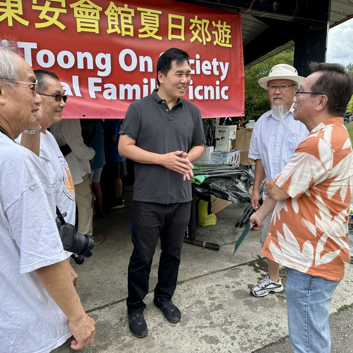 Here at Milliken Park in #ScarbTO North, Fui Toong On Society’s annual picnic is a gathering of our Hakka diaspora filled with laughter &amp; love, good food &amp; fond memories