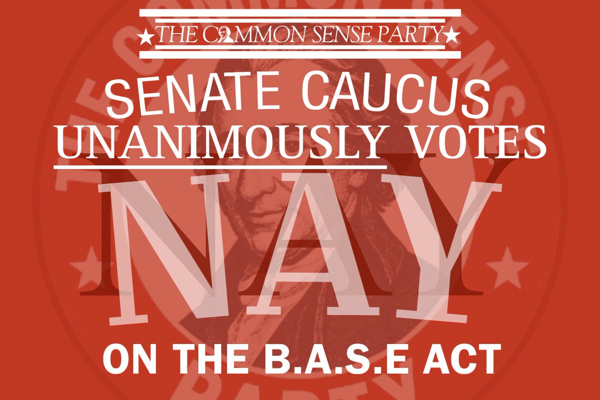 The Common Sense Party tweet media